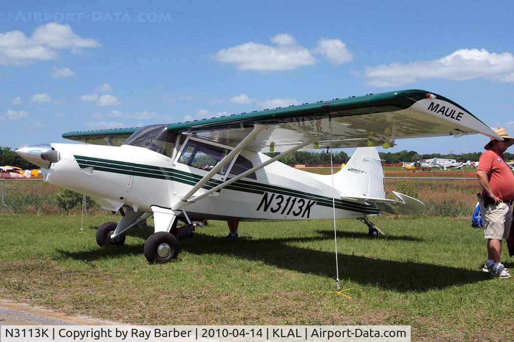 N3113K, 2007 Maule M-4-180V C/N 47012T, Maule M-4-180V [47012T] Lakeland-Linder~N 14/04/2010