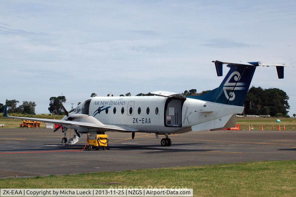 ZK-EAA, 2001 Raytheon Aircraft Company 1900D C/N UE-424, At Gisborne