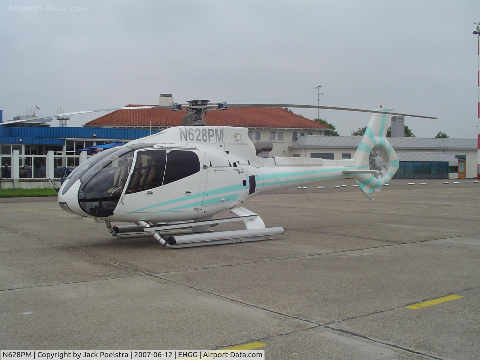N628PM, Eurocopter EC-130B-4 (AS-350B-4) C/N 3766, N628PM at Groningen airport