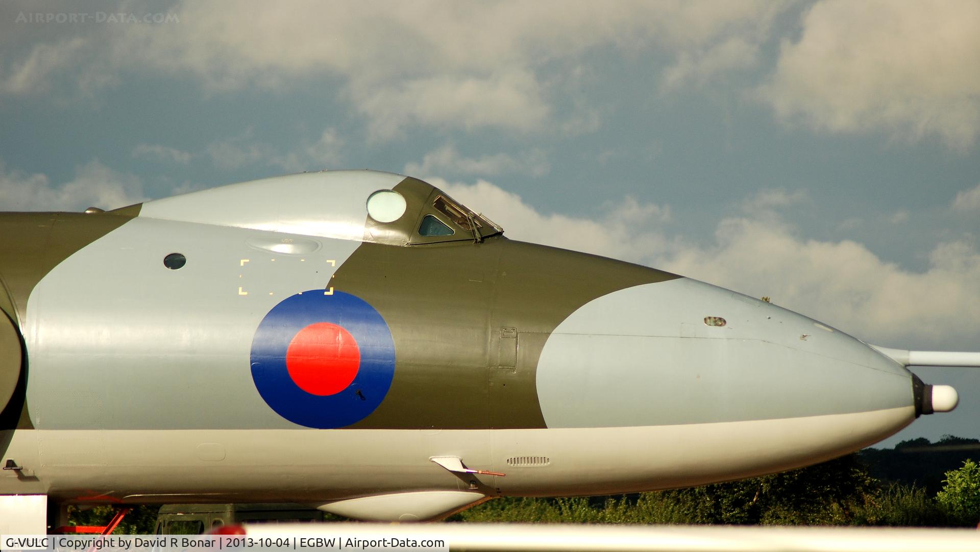 G-VULC, 1964 Avro Vulcan B.2A C/N Set 87, Stored at the very interesting Wellesbourne-Mountford airfield.