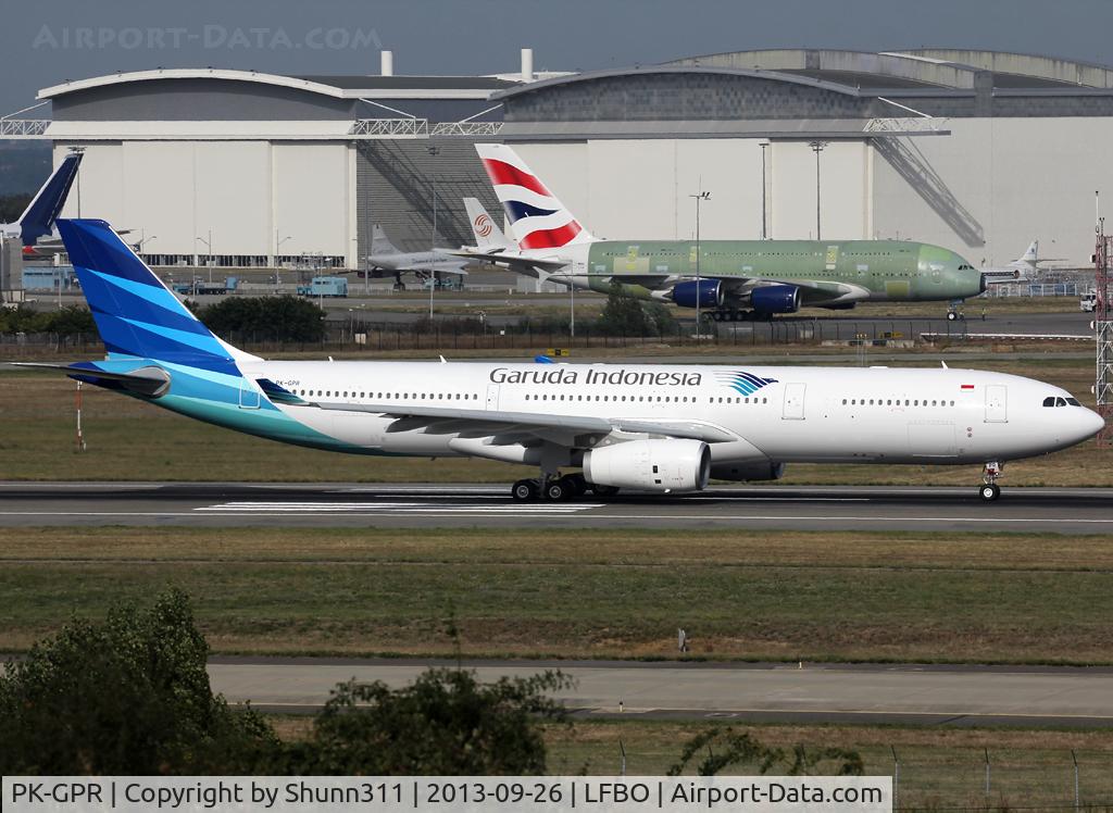 PK-GPR, 2013 Airbus A330-343X C/N 1446, Delivery day...
