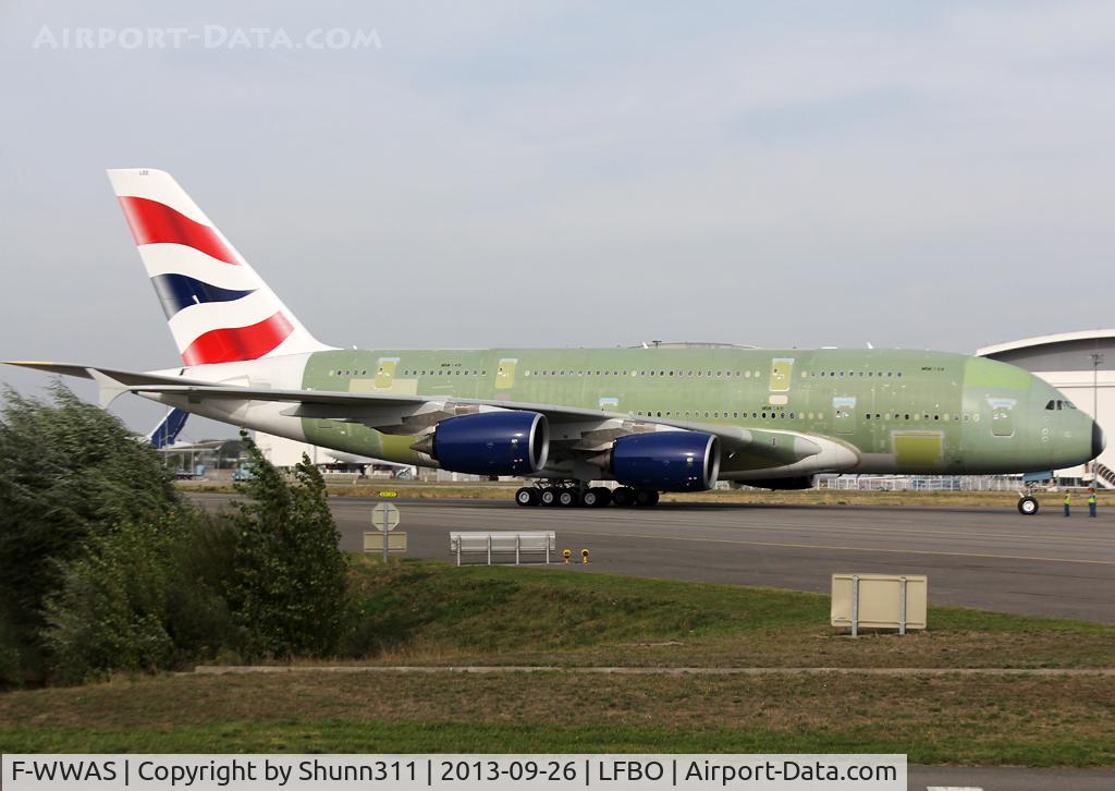 F-WWAS, 2013 Airbus A380-841 C/N 148, C/n 0148 - For British Airways