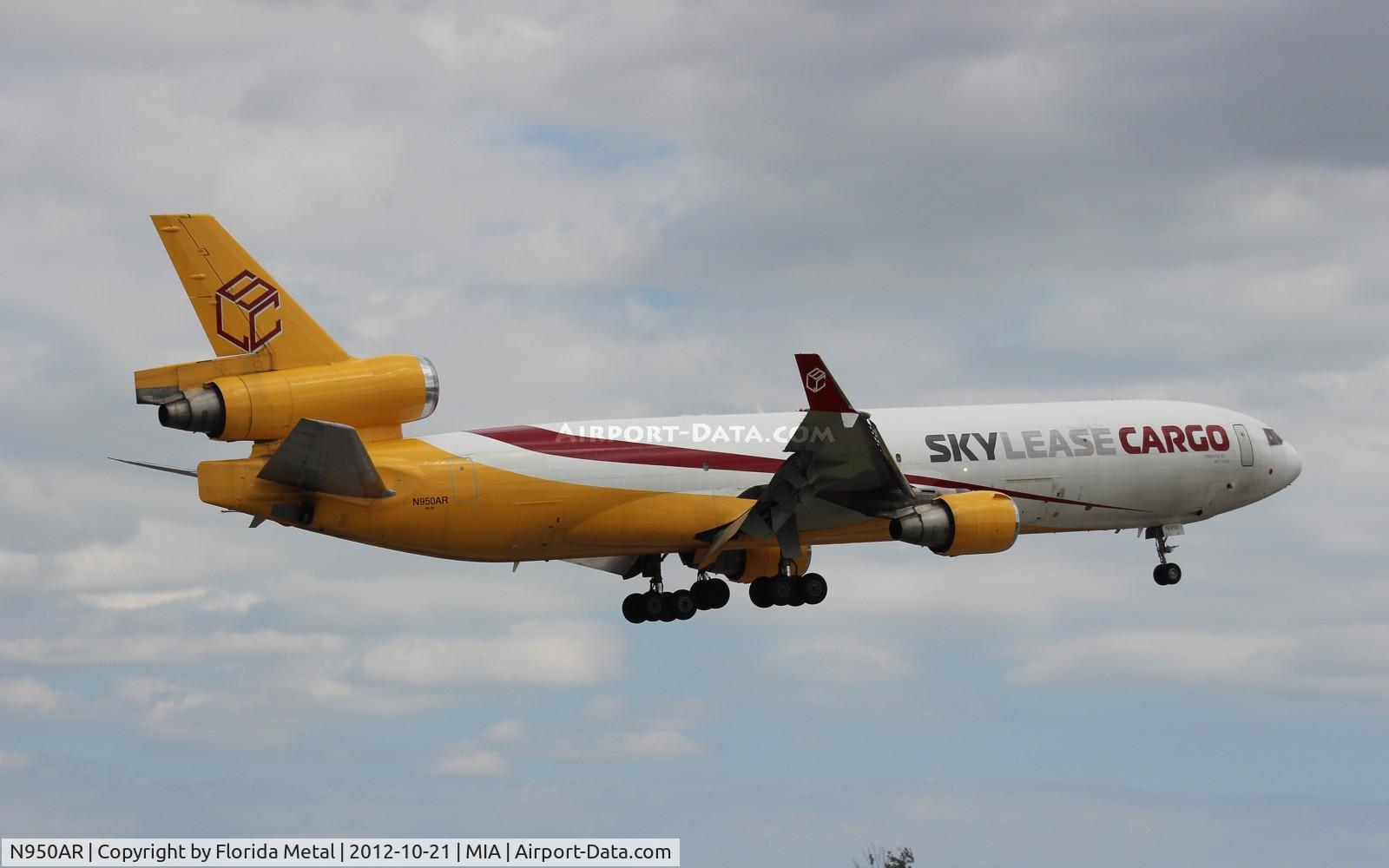 N950AR, 1991 McDonnell Douglas MD-11F C/N 48461, Skylease Cargo MD-11F