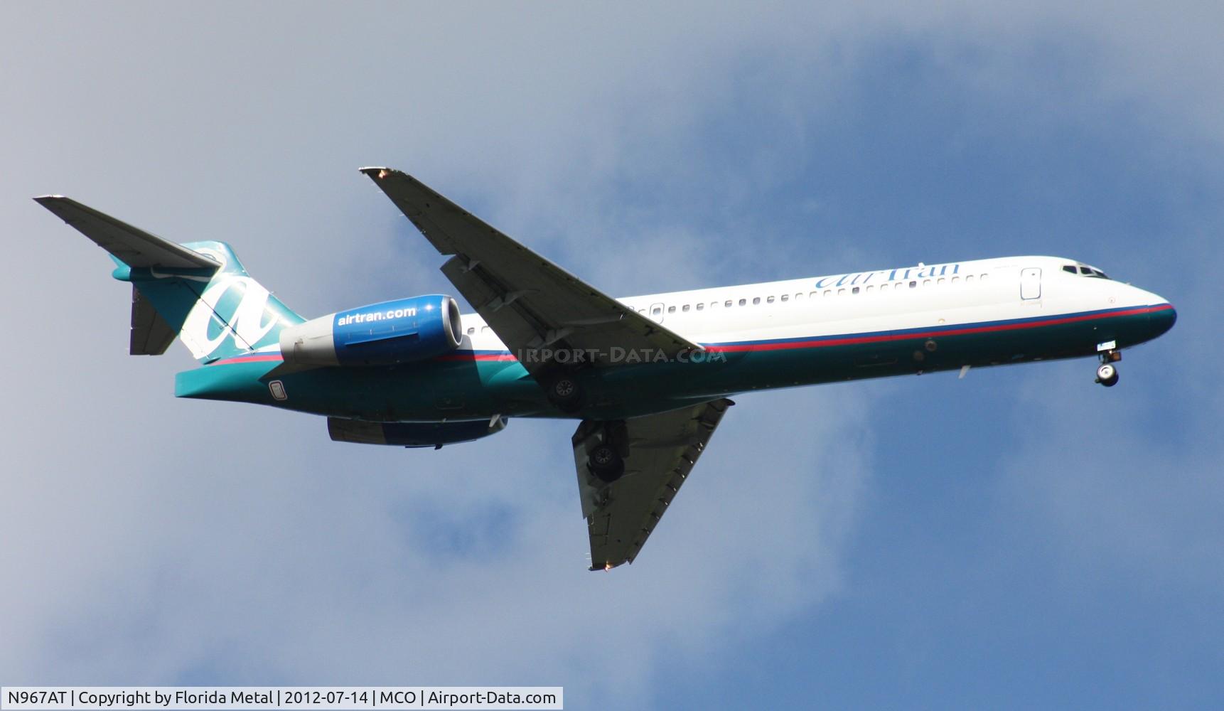 N967AT, 2001 Boeing 717-200 C/N 55028, Air Tran 717