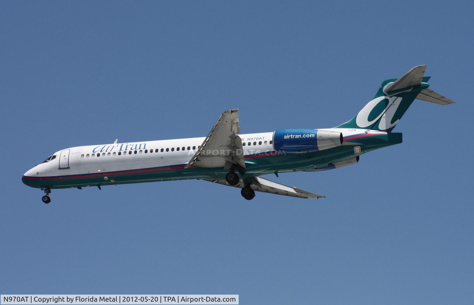 N970AT, 2001 Boeing 717-200 C/N 55031, Air Tran 717