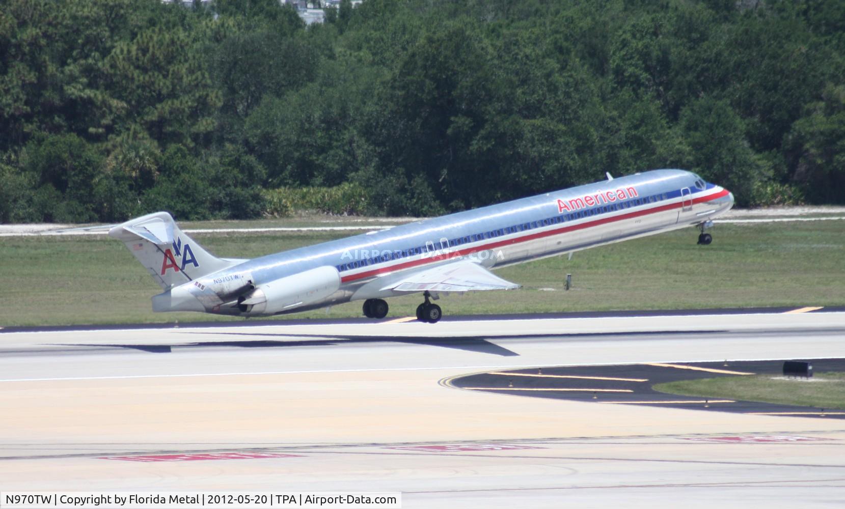 N970TW, 1999 McDonnell Douglas MD-83 (DC-9-83) C/N 53620, American MD-83