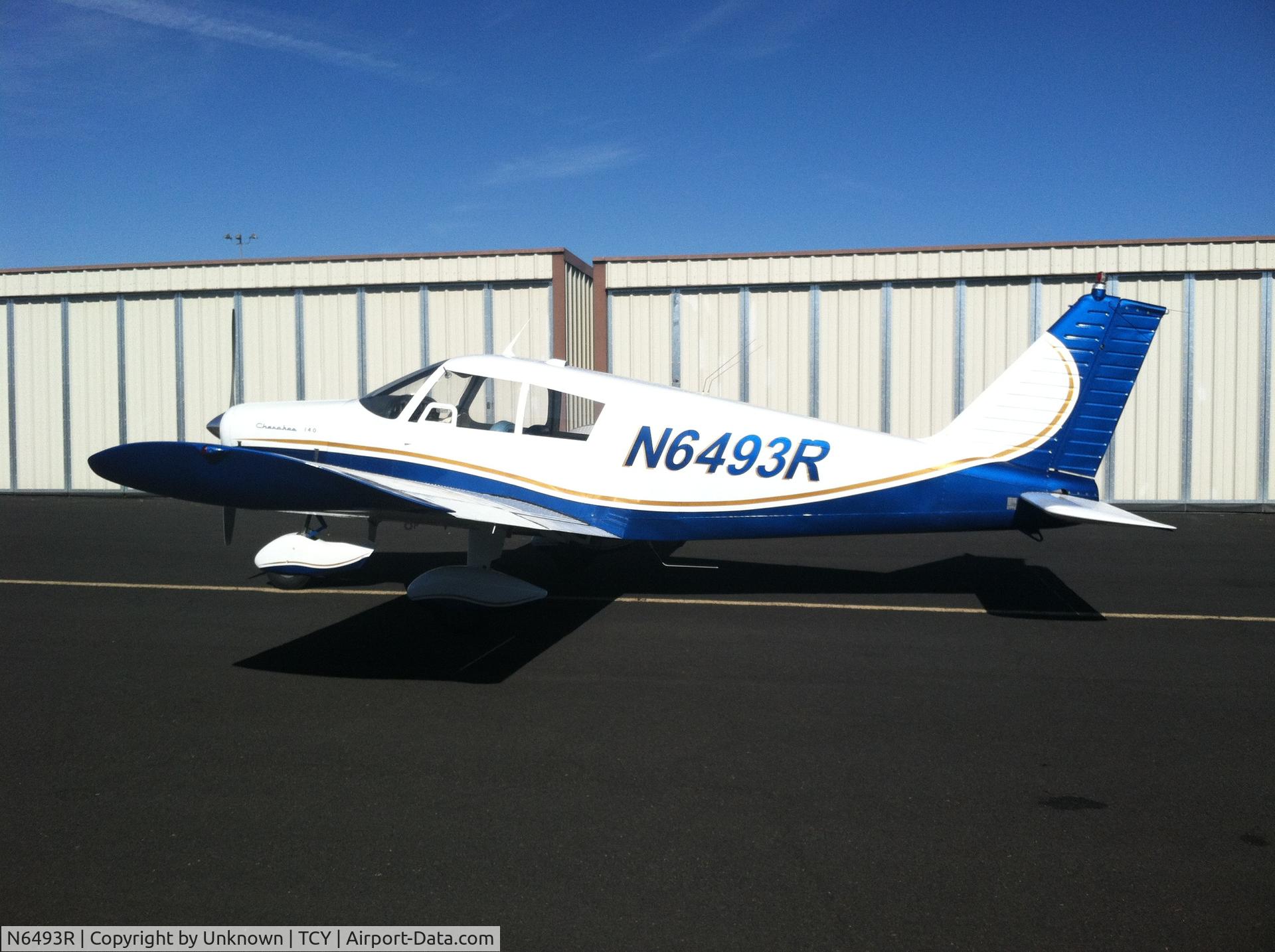 N6493R, 1966 Piper PA-28-140 C/N 28-21685, 03/2012