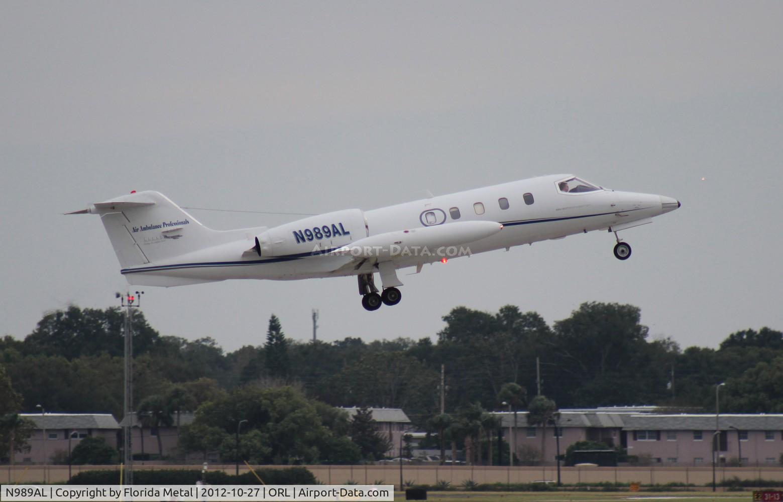 N989AL, 1978 Gates Learjet 35A C/N 212, Lear 35A