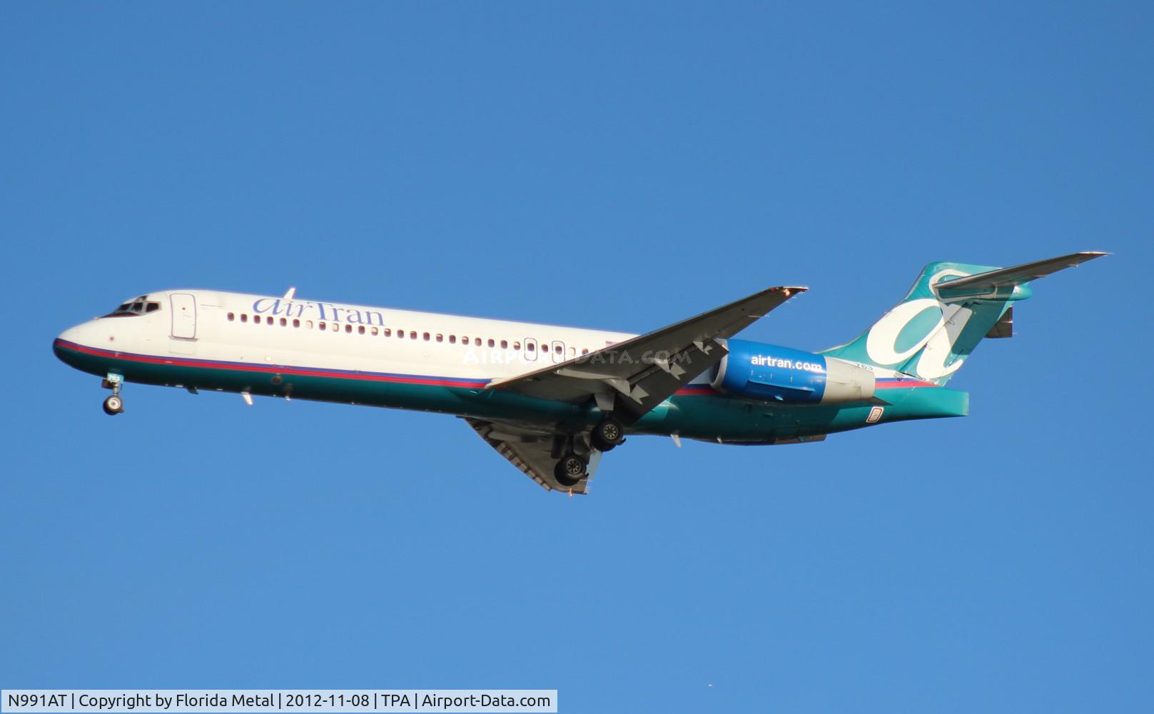 N991AT, 2002 Boeing 717-200 C/N 55135, Air Tran 717