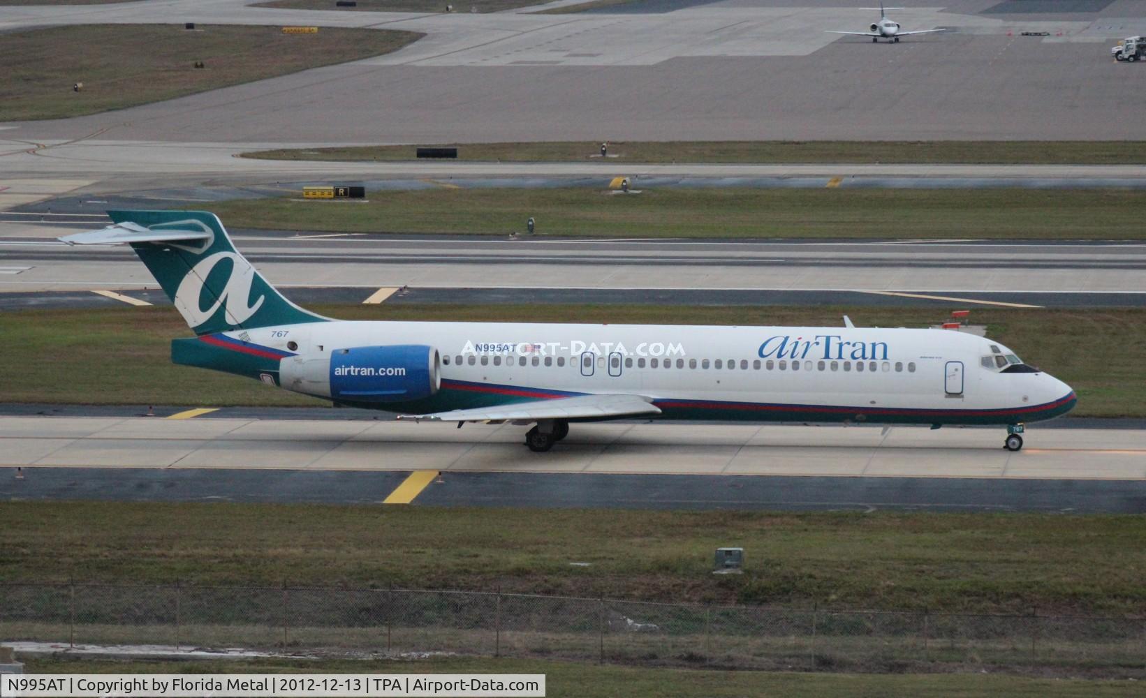 N995AT, 2002 Boeing 717-200 C/N 55139, Air Tran