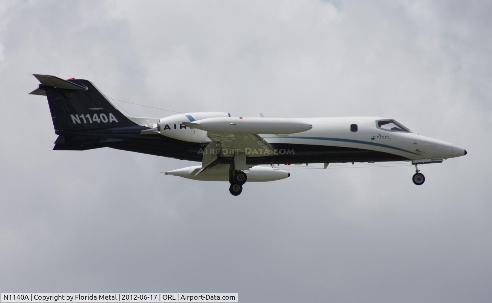 N1140A, 1976 Gates Learjet 35 C/N 35-045, Air Net Lear 35