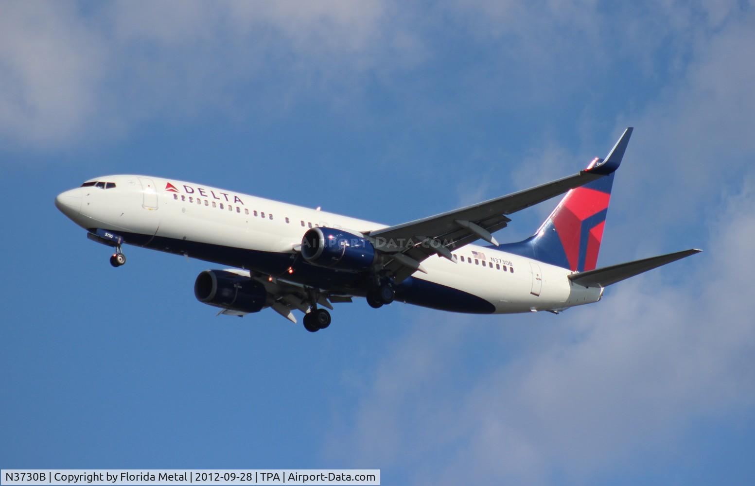 N3730B, 2000 Boeing 737-832 C/N 30538, Delta 737-800
