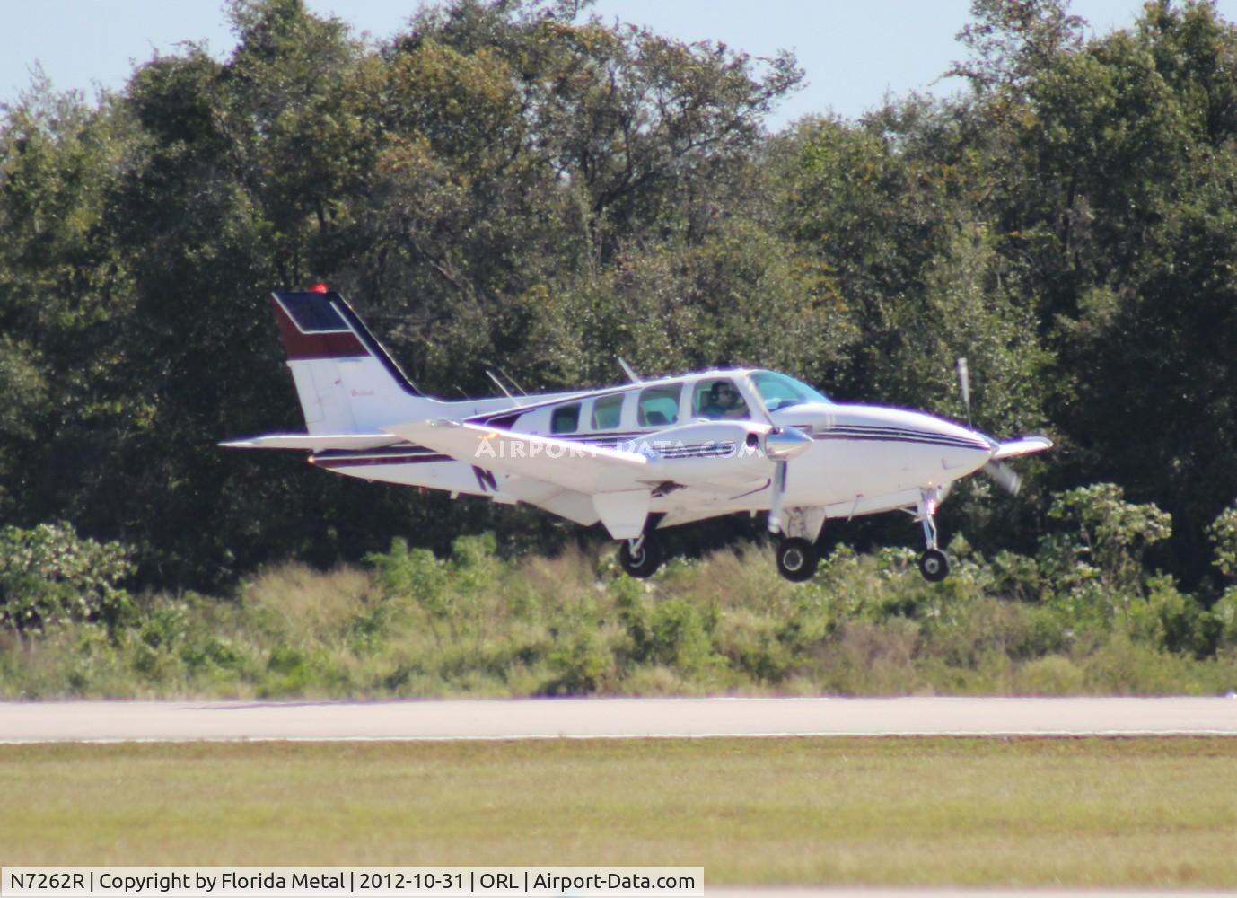 N7262R, 1975 Beech 58 Baron C/N TH-579, Beech 58 Baron