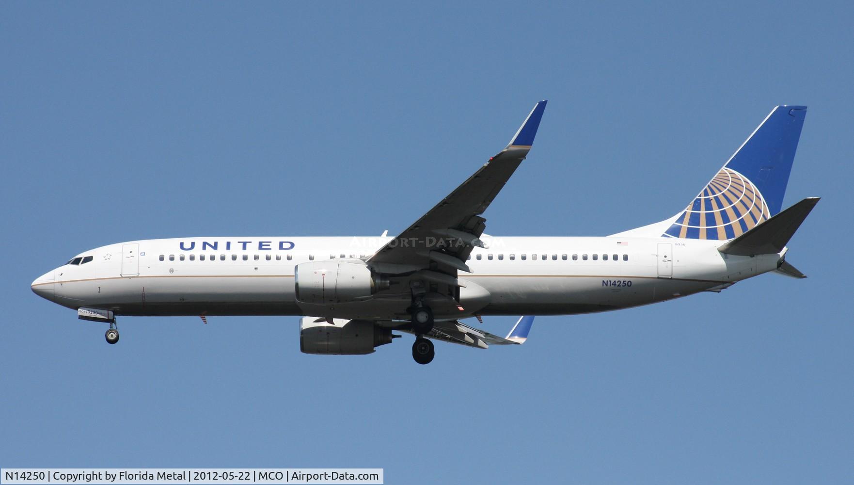 N14250, 1999 Boeing 737-824 C/N 28957, United 737-800