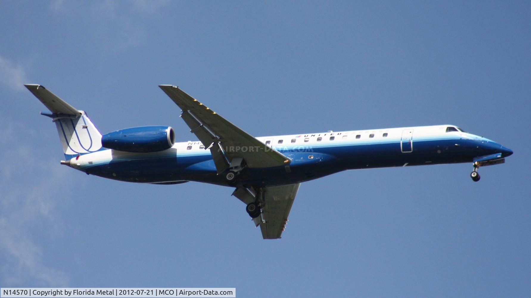 N14570, 2002 Embraer ERJ-145LR (EMB-145LR) C/N 145632, United Express ERJ-145LR