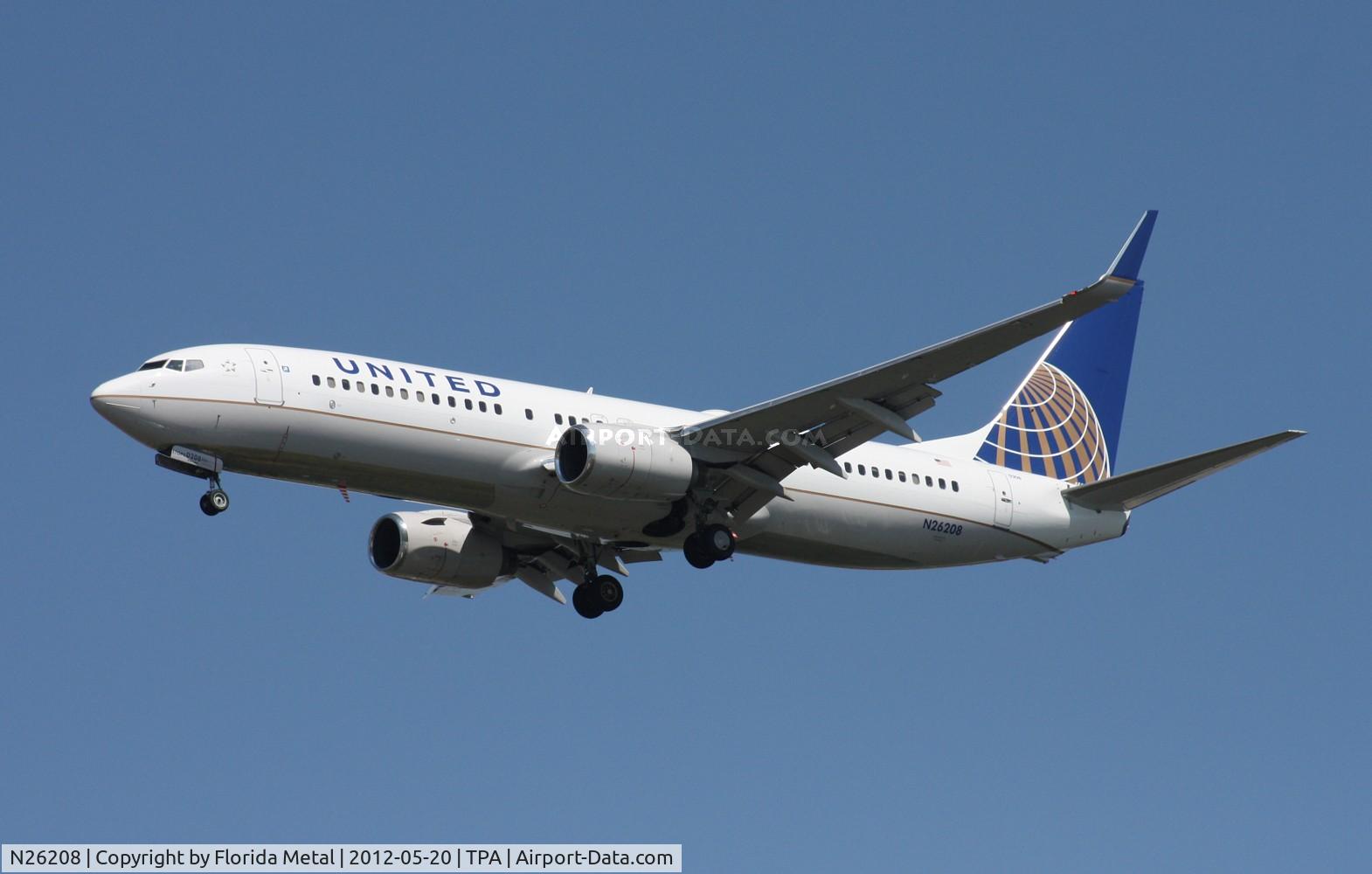 N26208, 2000 Boeing 737-824 C/N 30580, United 737-800