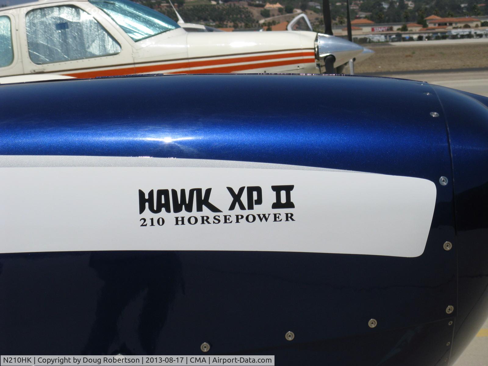 N210HK, 1977 Cessna R172K Hawk XP C/N R1722481, 1977 Cessna R172K HAWK XP II, 210 Hp, cowl logo