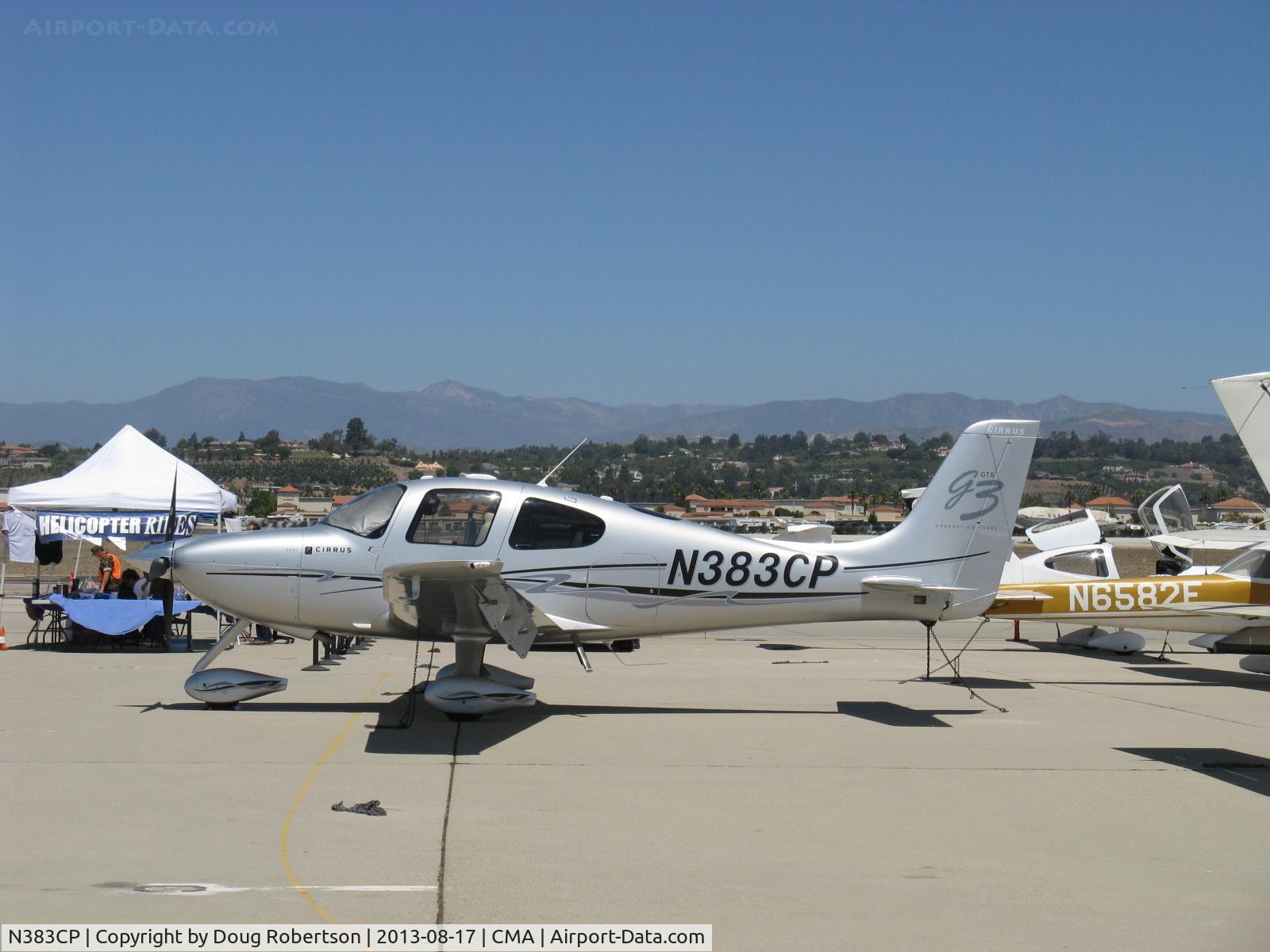 N383CP, 2008 Cirrus SR22 G3 GTS C/N 3067, 2008 Cirrus SR22 G3, Continental IO-550-N 300 Hp