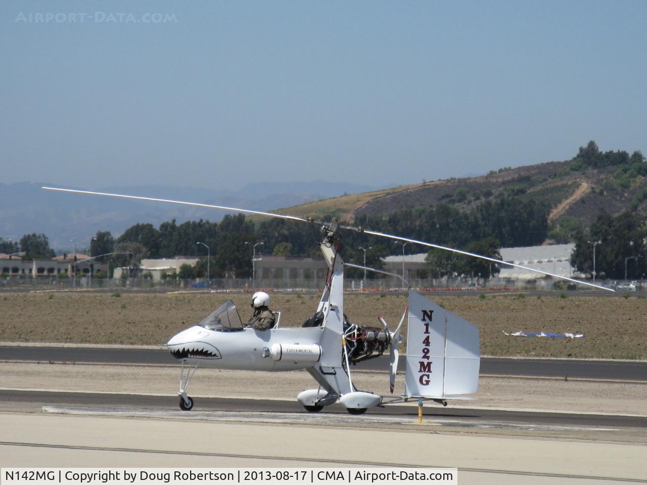 N142MG, 1999 Givans Mark E Predator C/N 1, 1999 Givans PREDATOR powered Autogyro one-off, Lycoming IO-320-B1A 160 hp pusher upgrade. Design by pilot A&P not an aeronautical engineer. Two place tandem. See data photos. On airshow flight line.