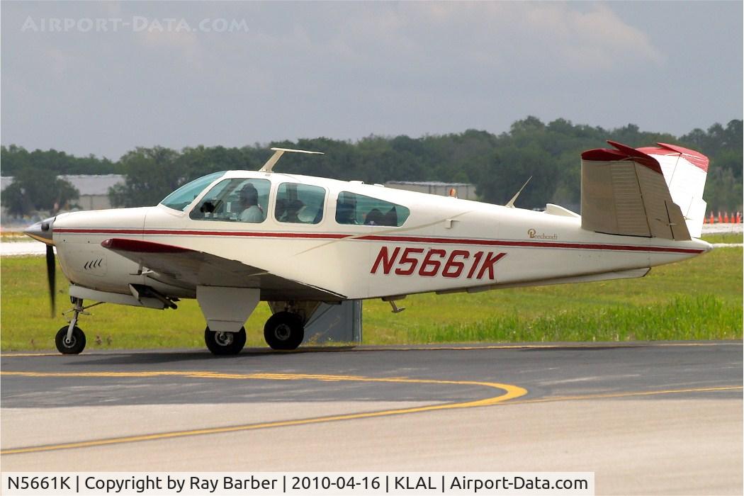 N5661K, 1964 Beech S35 Bonanza C/N D-7592, Beech S35 Bonanza [D-7592] Lakeland-Linder~N 16/04/2010