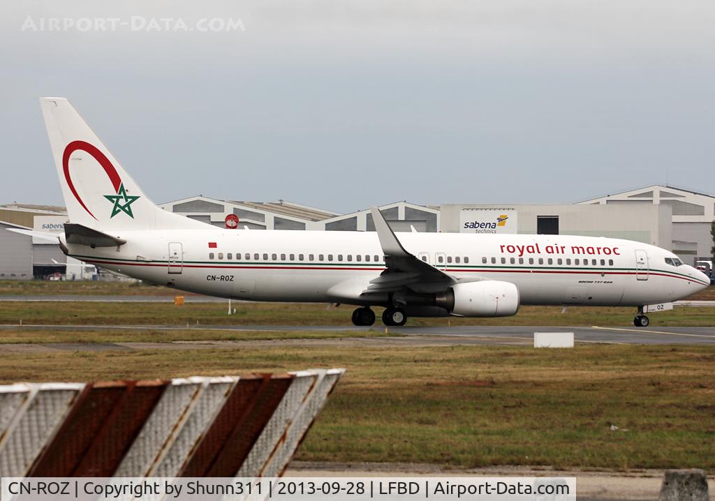 CN-ROZ, 2010 Boeing 737-8B6 C/N 33071, Taxiing holding point rwy 23 for departure
