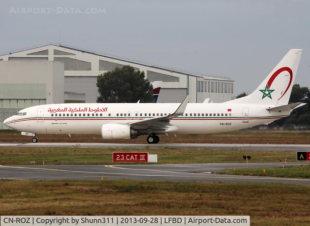 CN-ROZ, 2010 Boeing 737-8B6 C/N 33071, Ready for take off rwy 23
