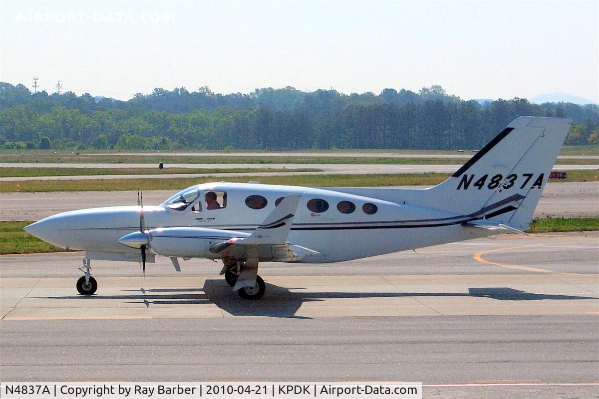 N4837A, 1978 Cessna 414A Chancellor C/N 414A0101, Cessna 414A Chancellor [414A-0101] Atlanta-Dekalb Peachtree~N 21/04/2010