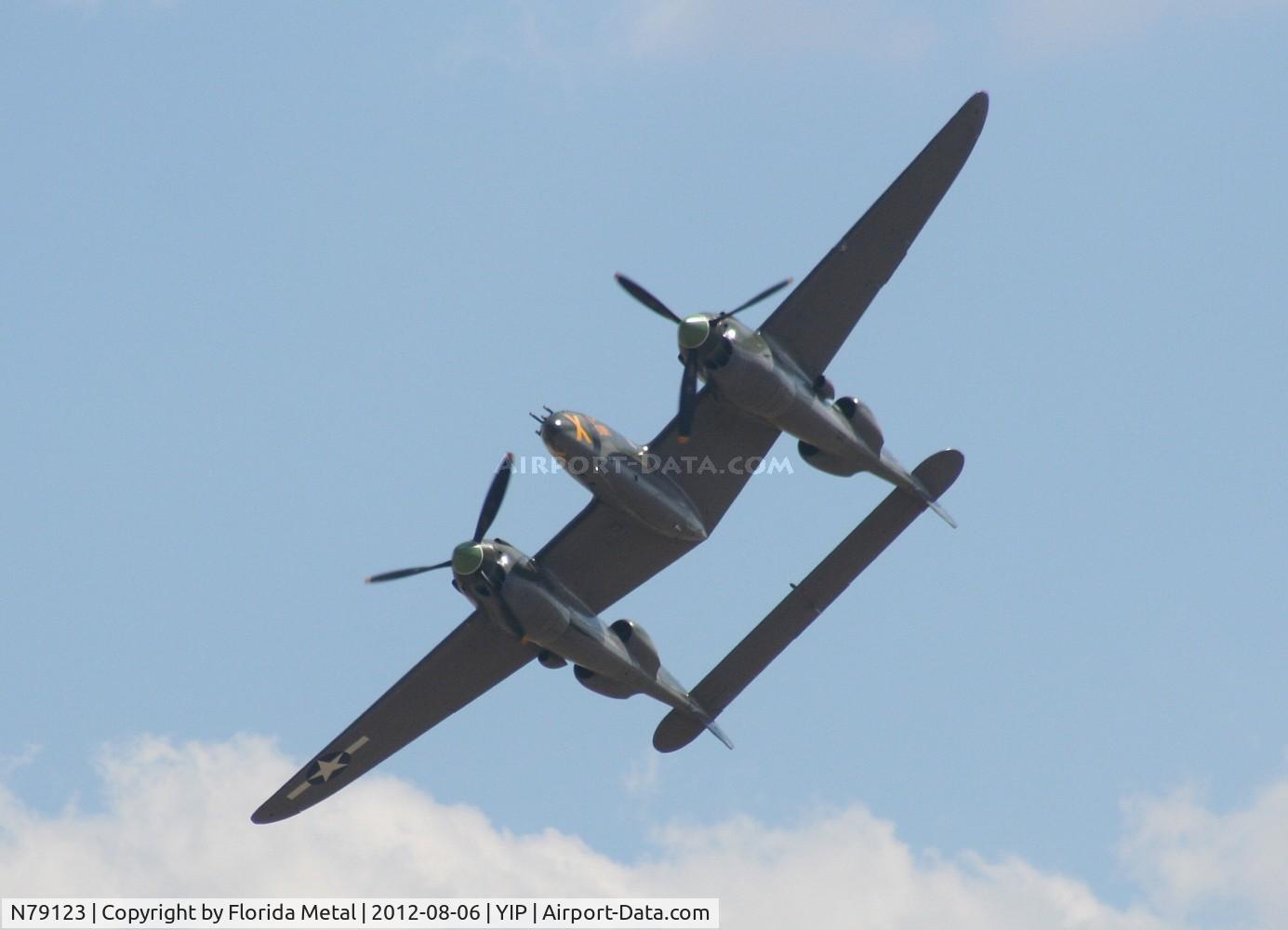 N79123, 1945 Lockheed P-38L-5 Lightning C/N 422-8235, P-38 Ruff Stuff