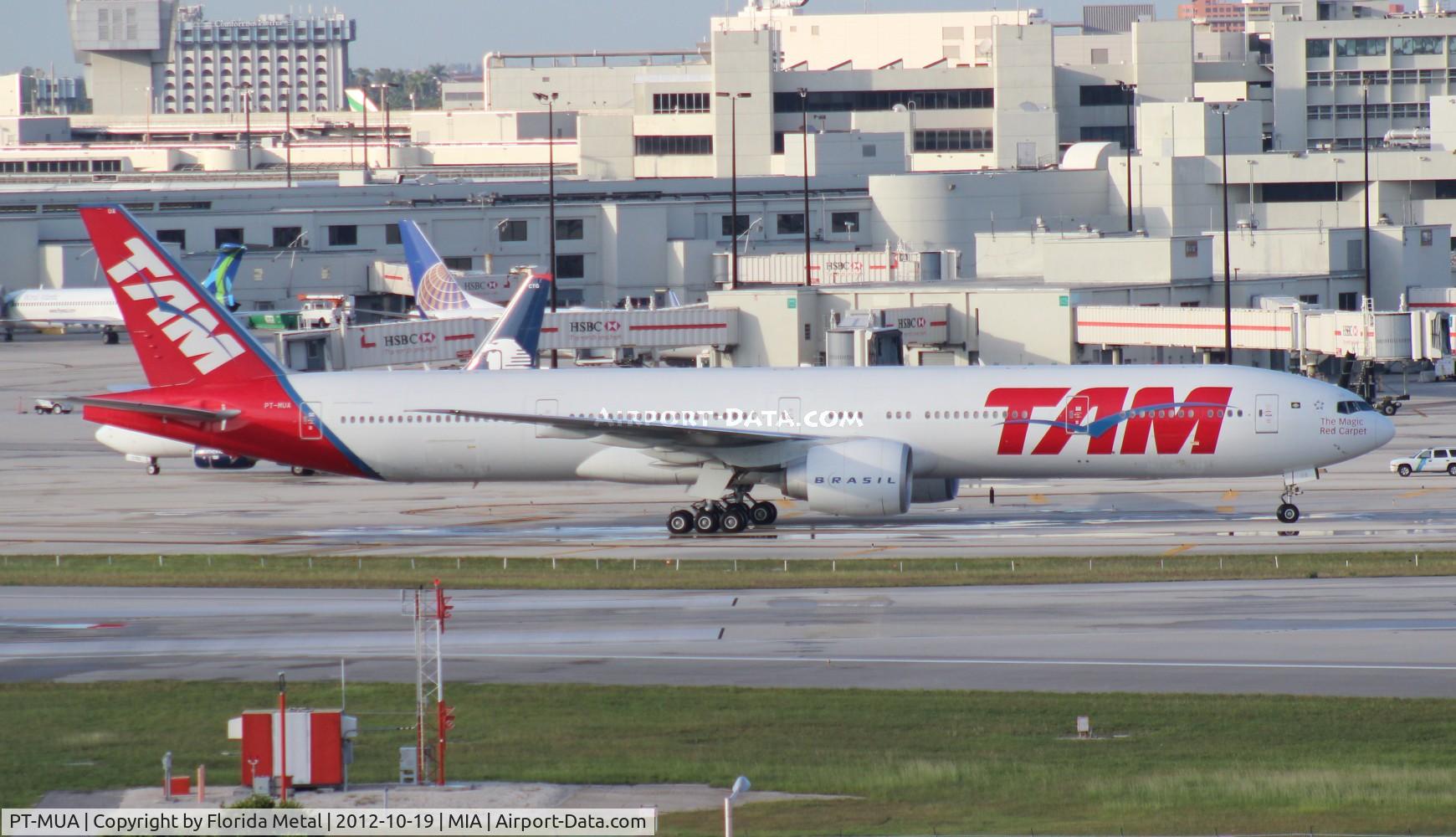 PT-MUA, 2008 Boeing 777-32W/ER C/N 37664, TAM 777-300