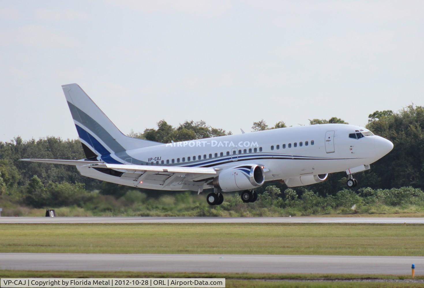 VP-CAJ, 1992 Boeing 737-505 C/N 24648, Private 737-500