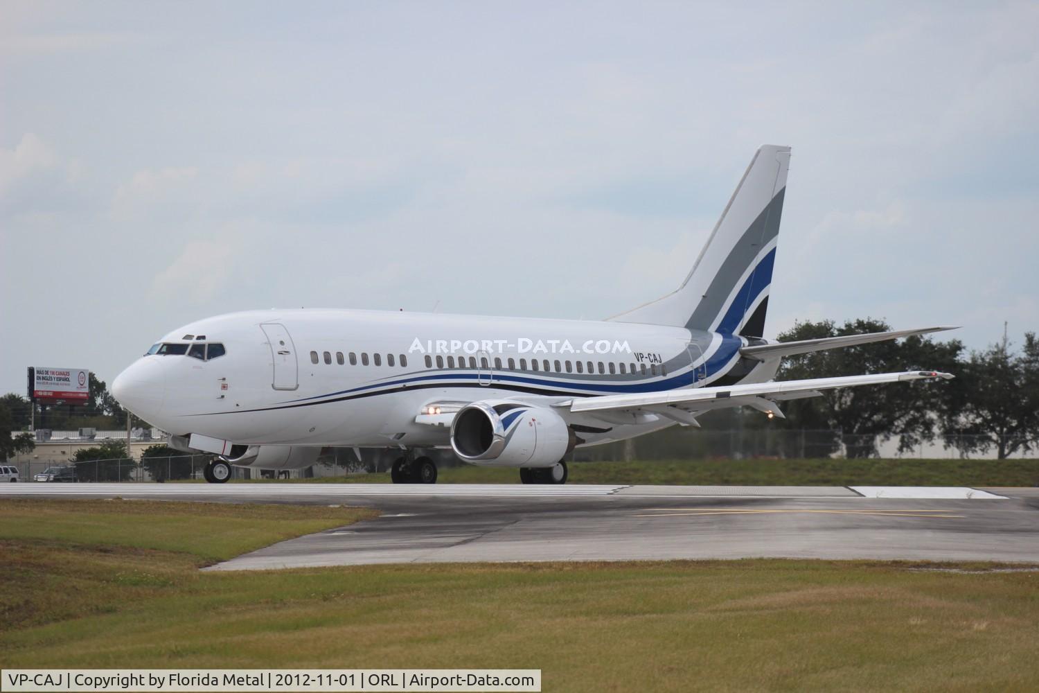 VP-CAJ, 1992 Boeing 737-505 C/N 24648, Private 737-500