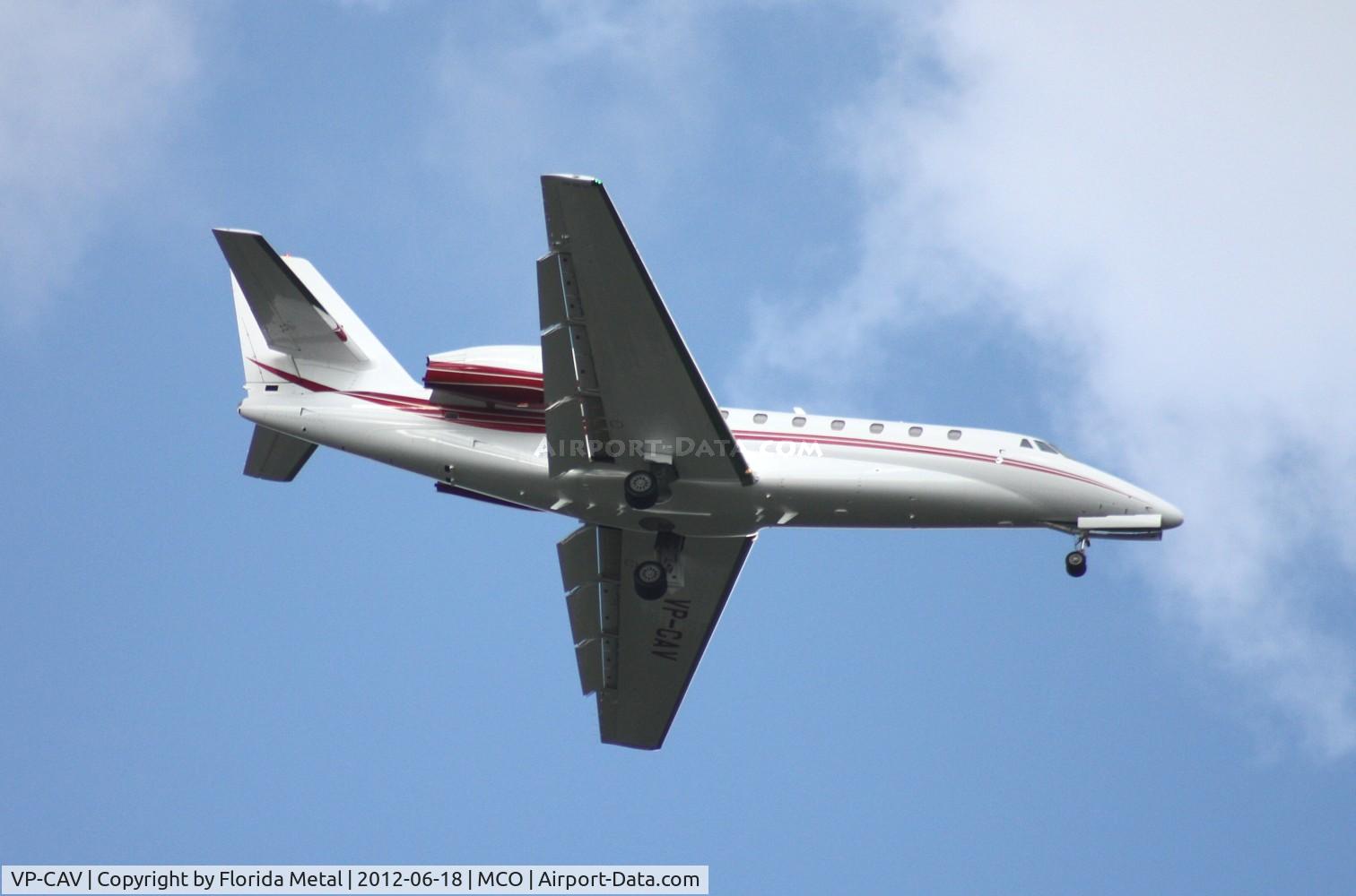 VP-CAV, 2008 Cessna 680 Citation Sovereign C/N 680-0202, Citation Sovereign