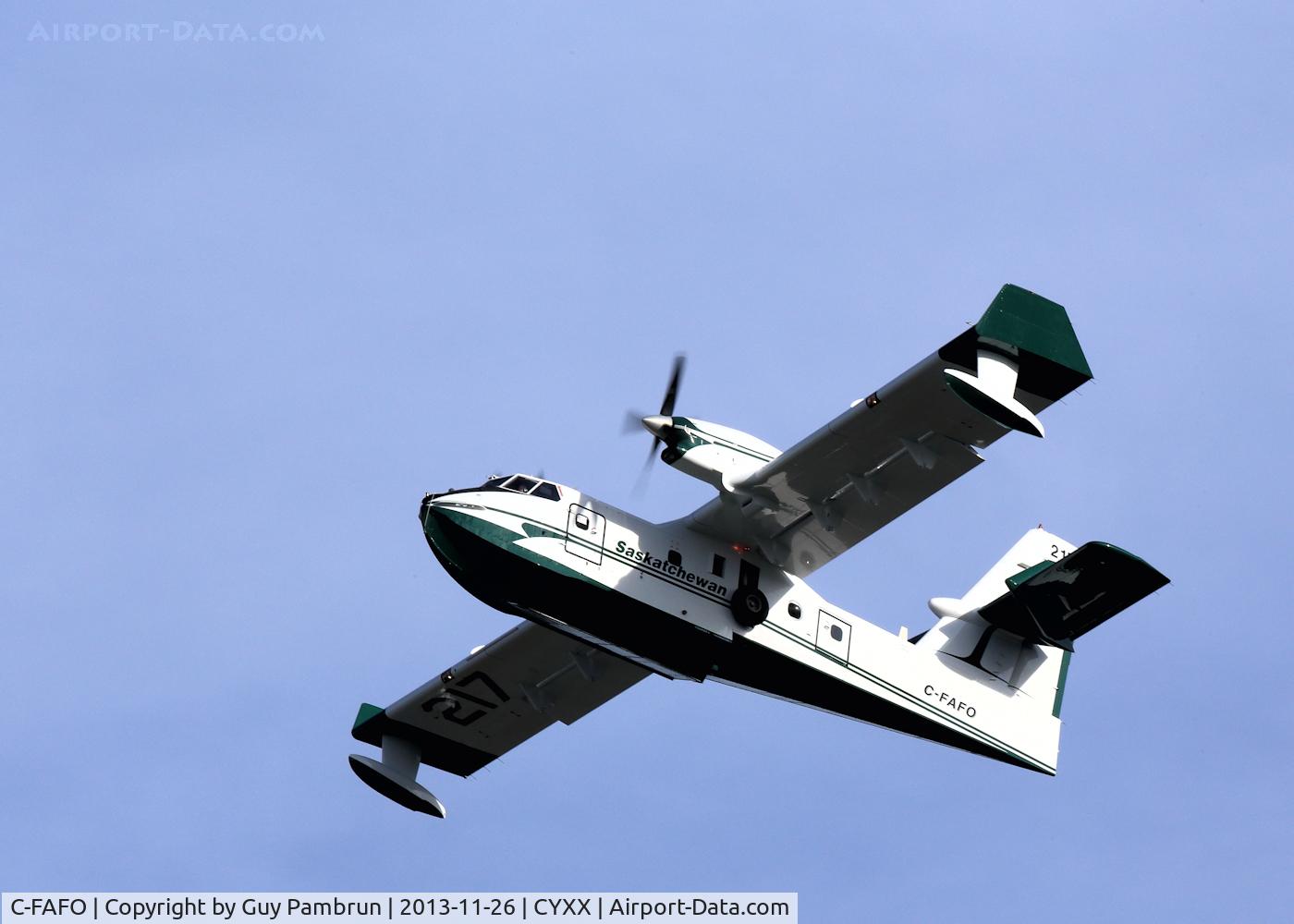 C-FAFO, 1987 Canadair CL-215 (CL-215-1A10) C/N 1094, Underbelly / side shot