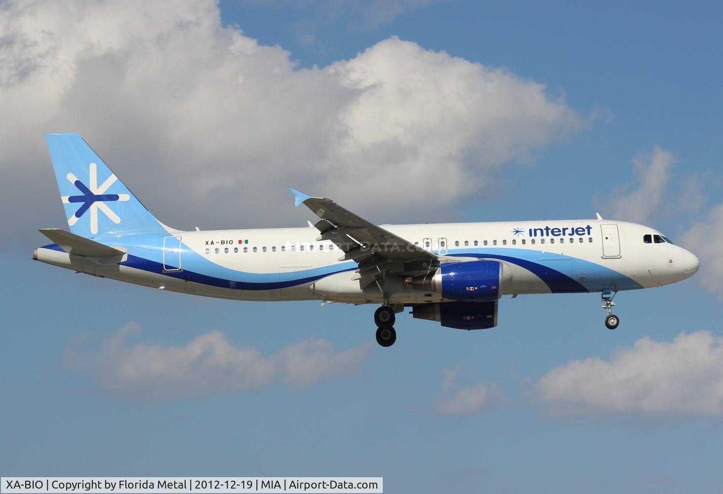 XA-BIO, 2011 Airbus A320-214 C/N 4730, Interjet A320