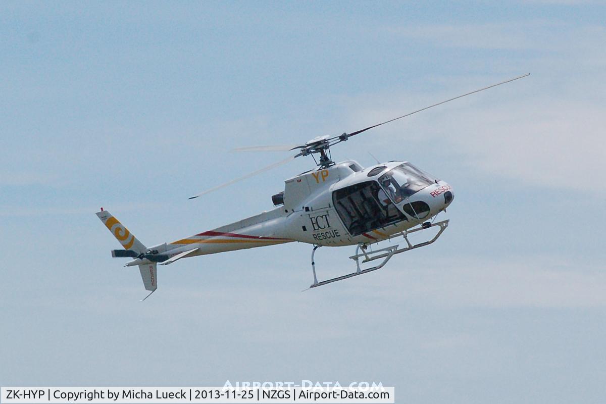 ZK-HYP, Aerospatiale AS-350B Ecureuil C/N 1393, At Gisborne