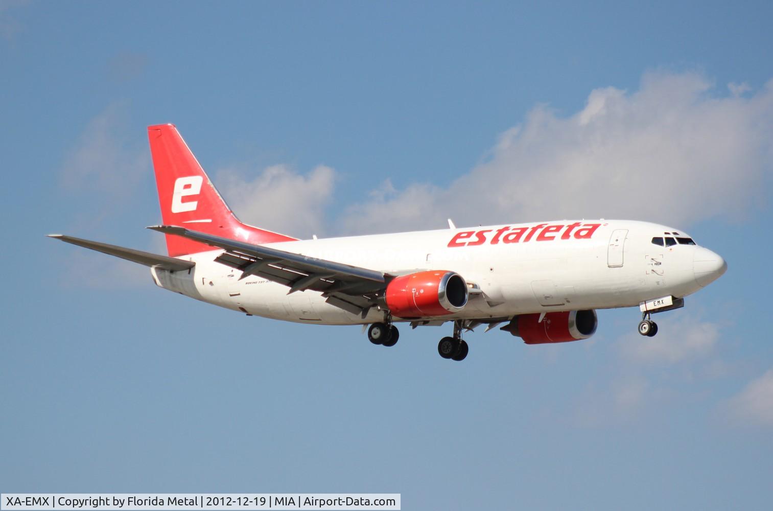 XA-EMX, 1987 Boeing 737-375F C/N 23707, Estafeta Cargo 737-300