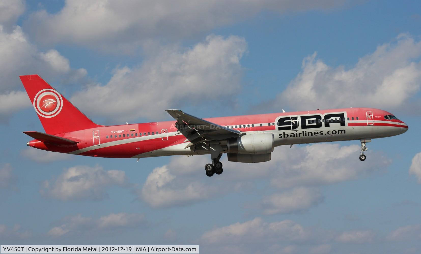 YV450T, 1989 Boeing 757-236 C/N 24370, SB Airways Venezuela 757-200