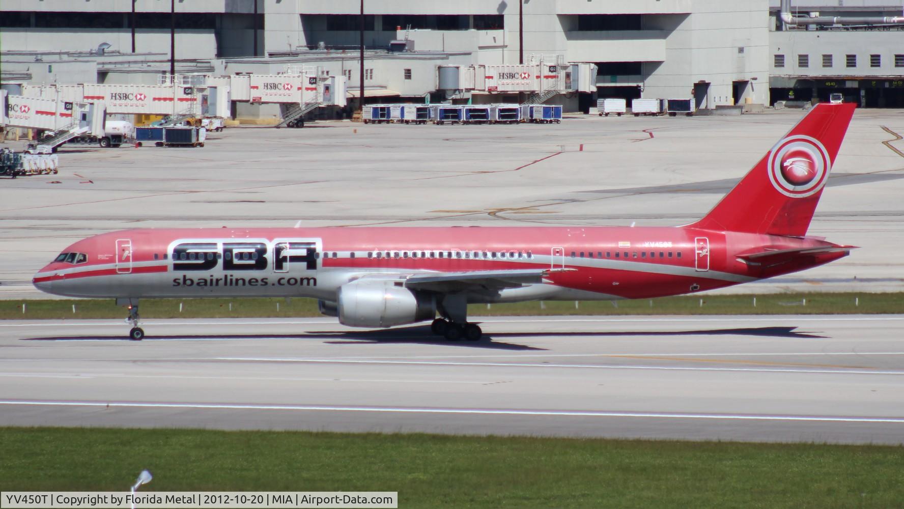 YV450T, 1989 Boeing 757-236 C/N 24370, Santa Barbara 757-200