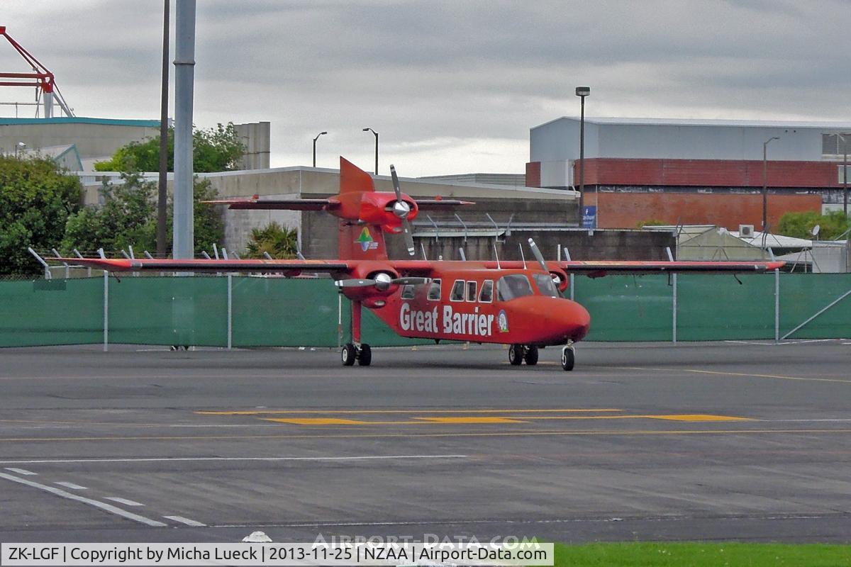 ZK-LGF, 1976 Britten-Norman BN-2A MK.III-2 Trislander C/N 1023, At Auckland