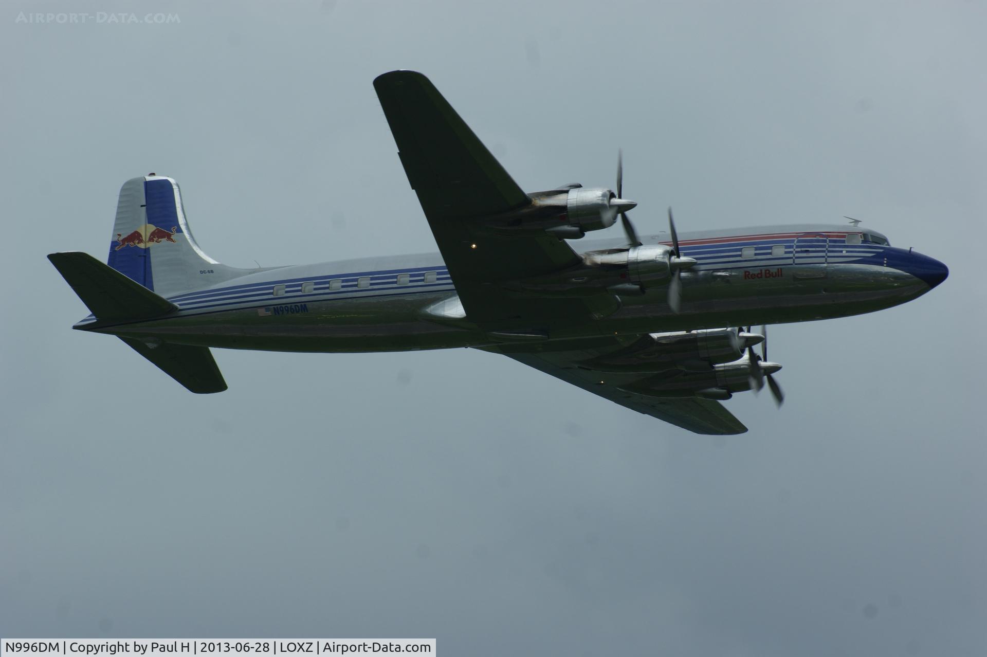 N996DM, 1958 Douglas DC-6B C/N 45563, DC-6B at Airpower13