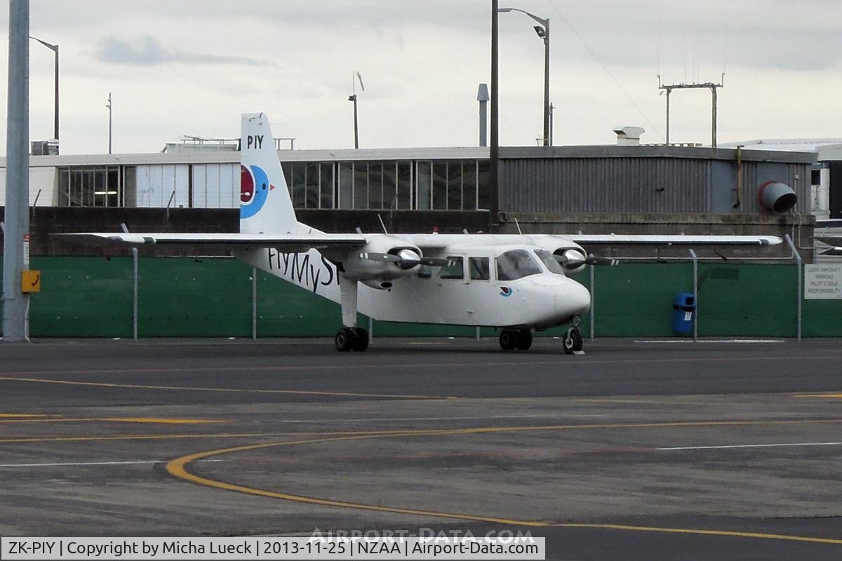 ZK-PIY, 1973 Britten-Norman BN-2A-20 Islander C/N 344, At Auckland