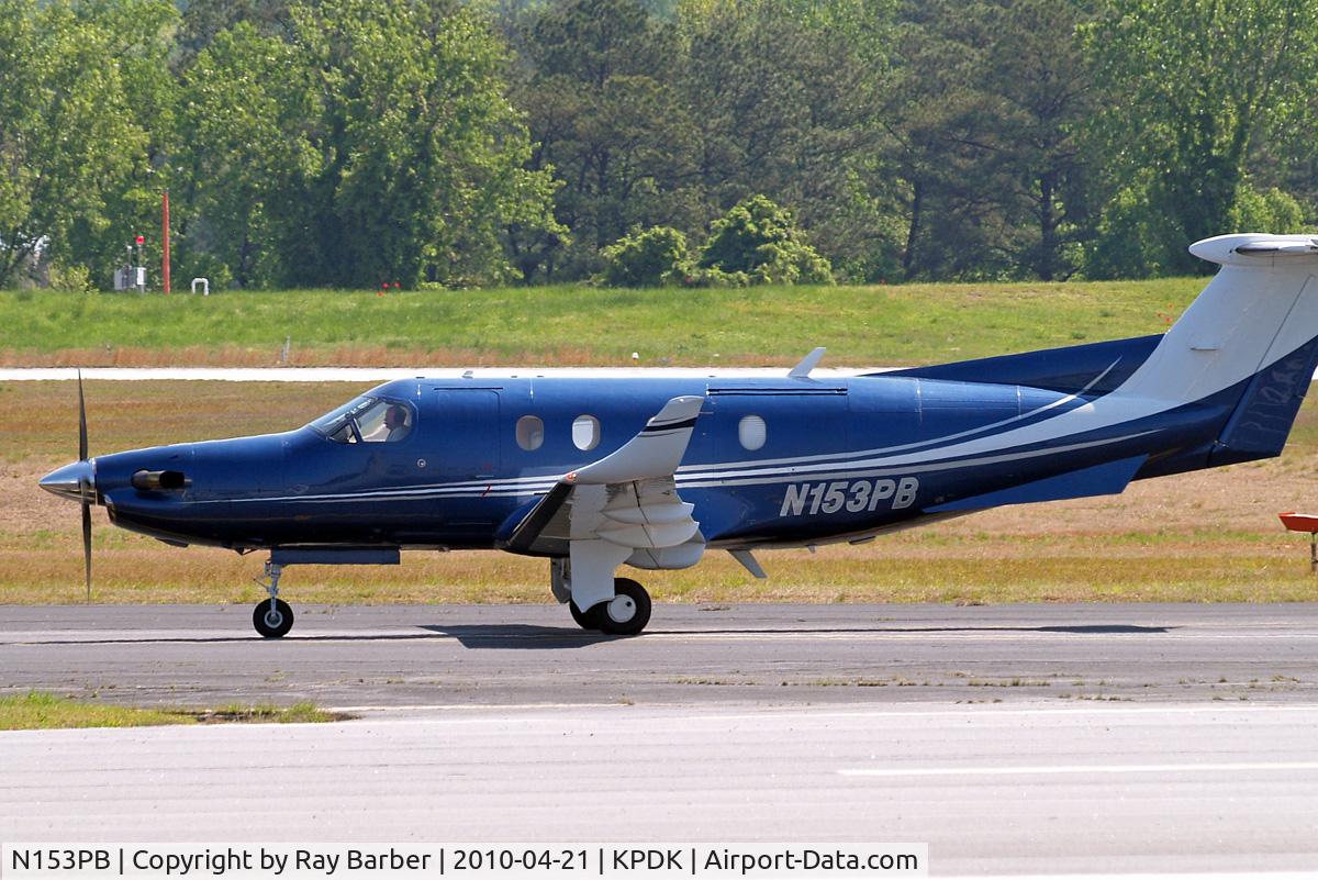 N153PB, 1996 Pilatus PC-12/45 C/N 153, Pilatus PC-12/45 [153] Atlanta-Dekalb Peachtree~N 21/04/2010