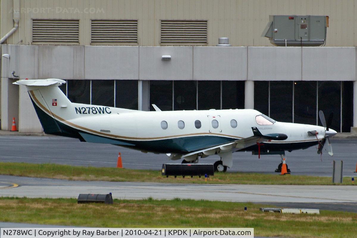 N278WC, 1999 Pilatus PC-12/45 C/N 278, Pilatus PC-12/45 [278] Atlanta-Dekalb Peachtree~N 21/04/2010