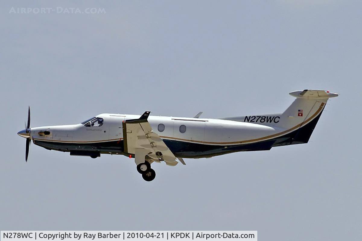 N278WC, 1999 Pilatus PC-12/45 C/N 278, Pilatus PC-12/45 [278] Atlanta-Dekalb Peachtree~N 21/04/2010