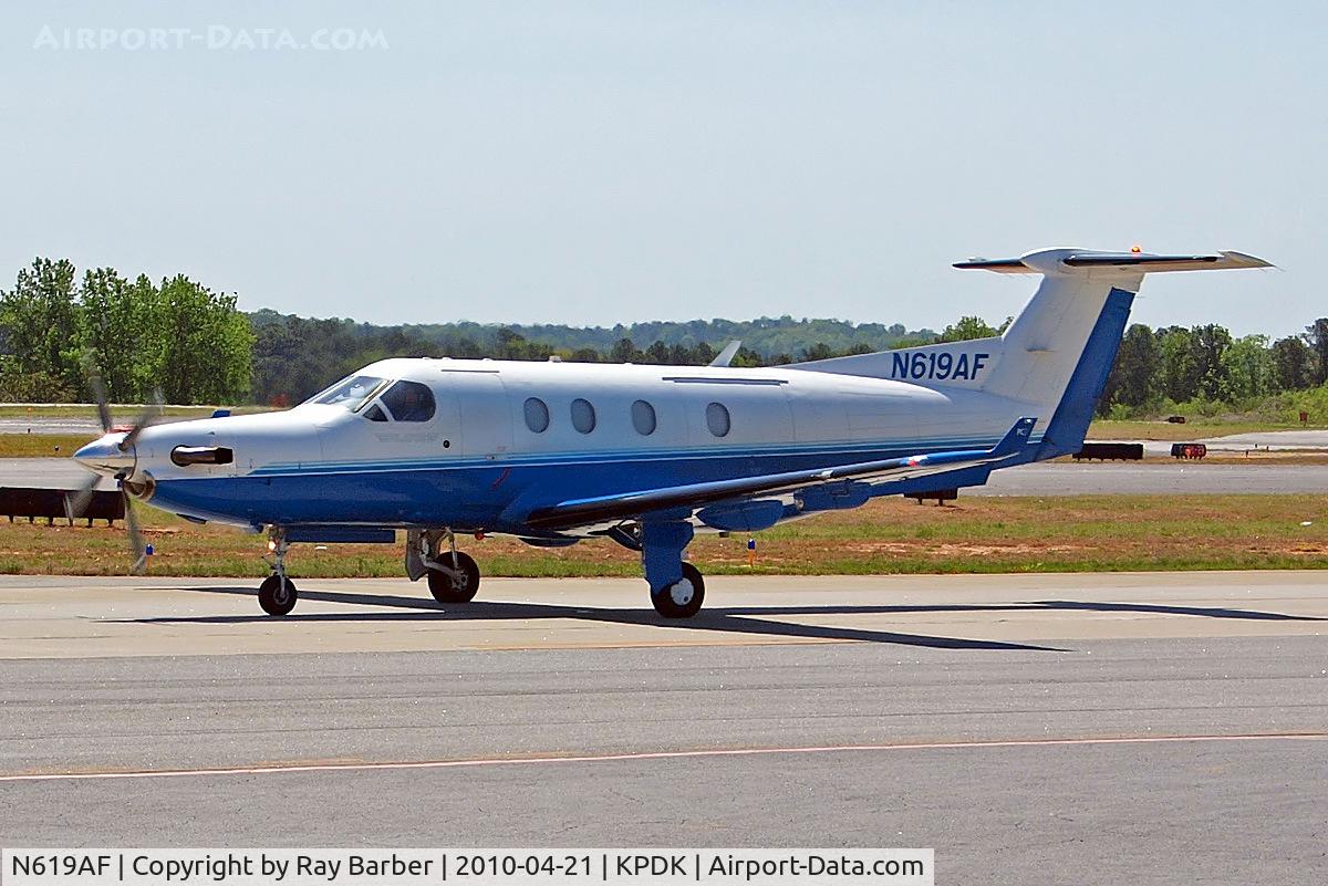 N619AF, 2005 Pilatus PC-12/45 C/N 619, Pilatus PC-12/45 [619] Atlanta-Dekalb Peachtree~N 21/04/2010