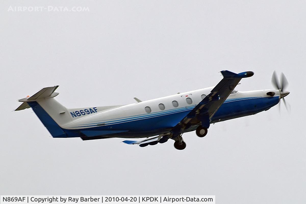 N869AF, 2008 Pilatus PC-12/47 C/N 869, Pilatus PC-12/47 [869] Atlanta-Dekalb Peachtree~N 20/04/2010