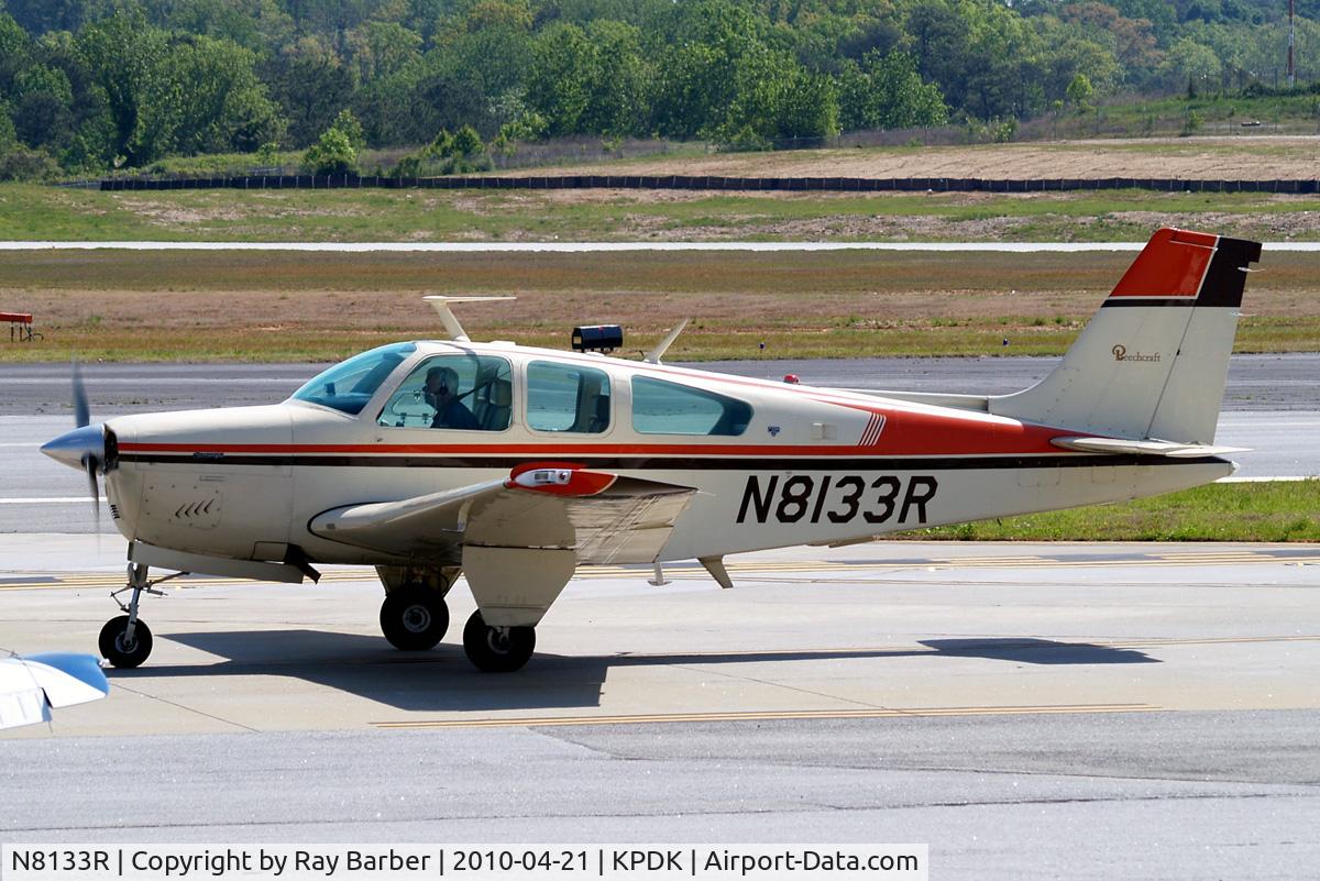 N8133R, 1974 Beech F33A Bonanza C/N CE-543, Beech F33A Bonanza [CE-543] Atlanta-Dekalb Peachtree~N 21/04/2010