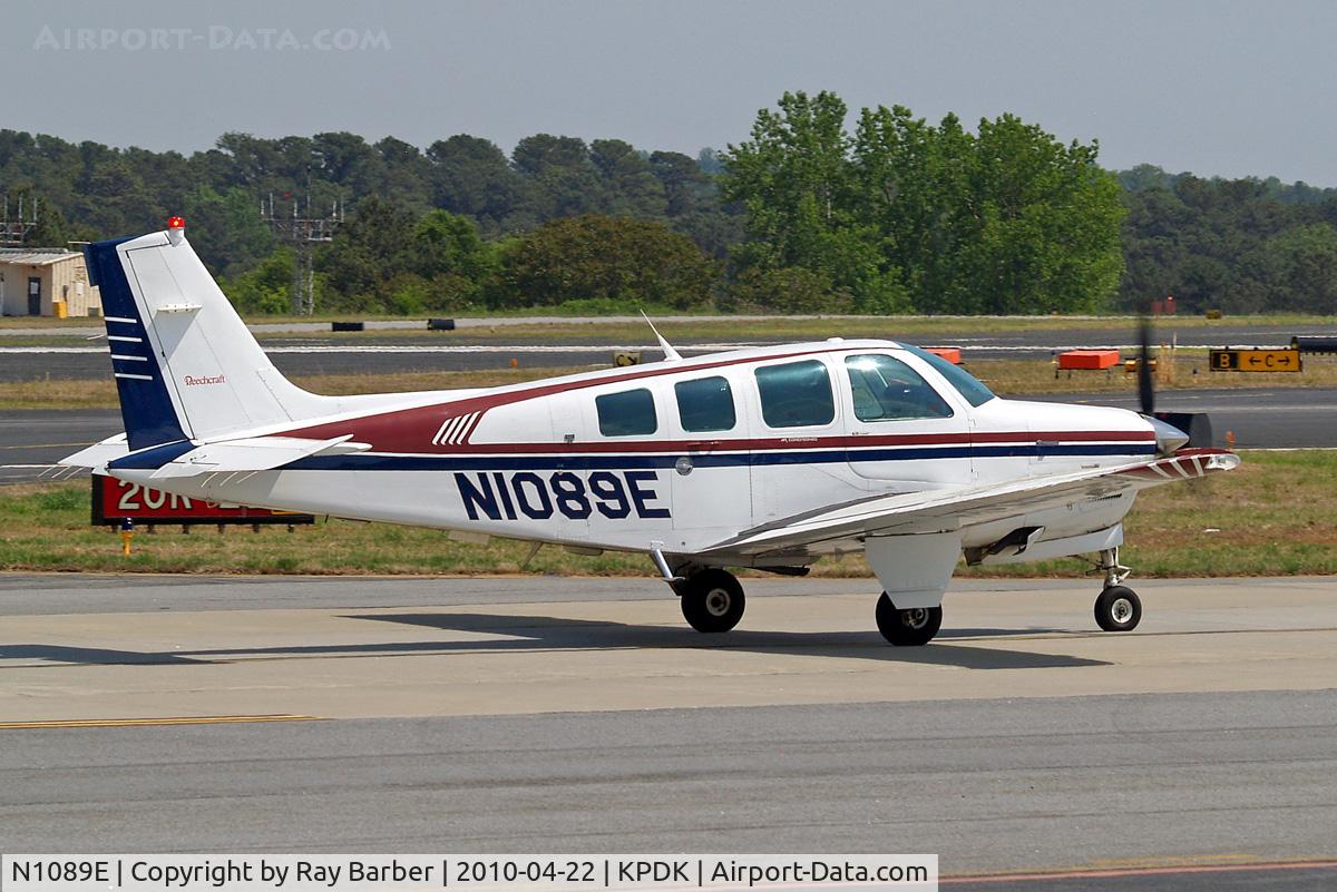 N1089E, 1996 Raytheon Aircraft Company A36 Bonanza C/N E-3030, Beech A36 Bonanza 36 [E-3030] Atlanta-Dekalb Peachtree~N 22/04/2010
