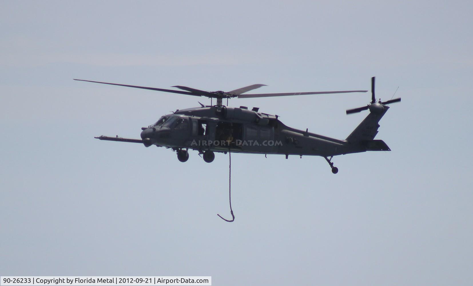 90-26233, Sikorsky HH-60L Black Hawk C/N 701600, HH-60L Pavehawk over Cocoa Beach