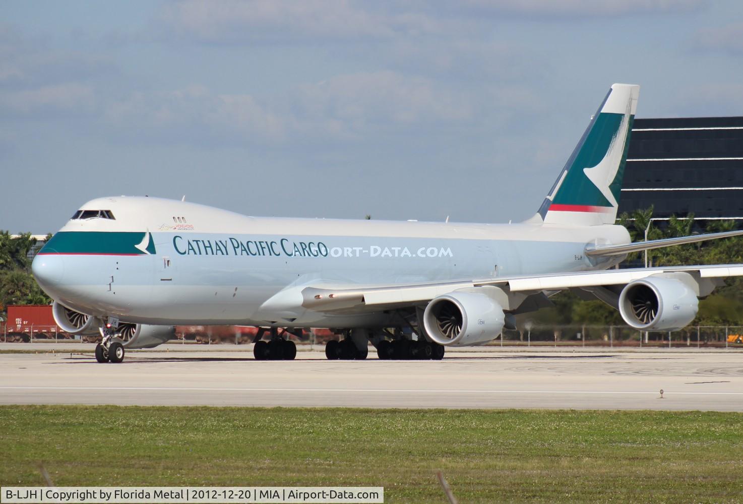 B-LJH, 2012 Boeing 747-867F/SCD C/N 39245, Cathay Cargo 747-800